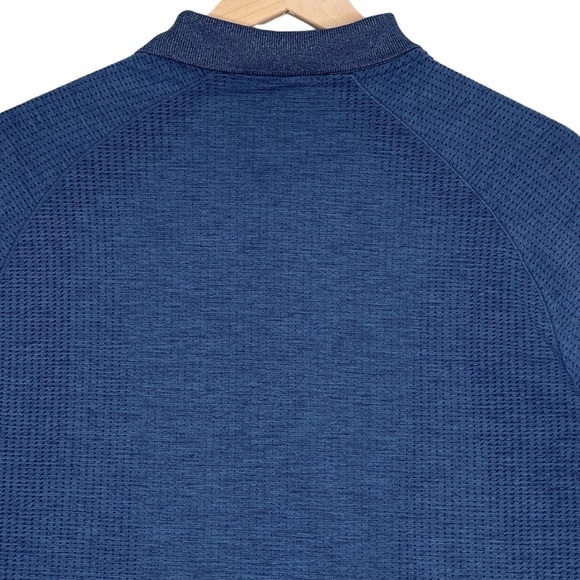 Lululemon Polo Mens Large Metal Vent Tech 2.0 Performance Stretch Golf Shirt Gym - Picture 7 of 9